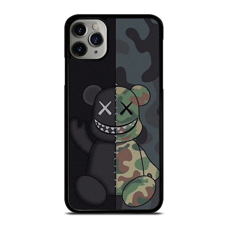 KAWS BLACK CAMO iPhone 11 Pro Max Case Cover