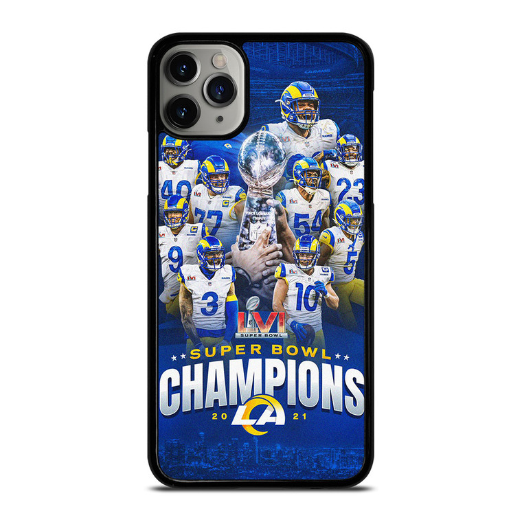 LOS ANGELES RAMS NFL CHAMPIONS 2021 iPhone 11 Pro Max Case Cover