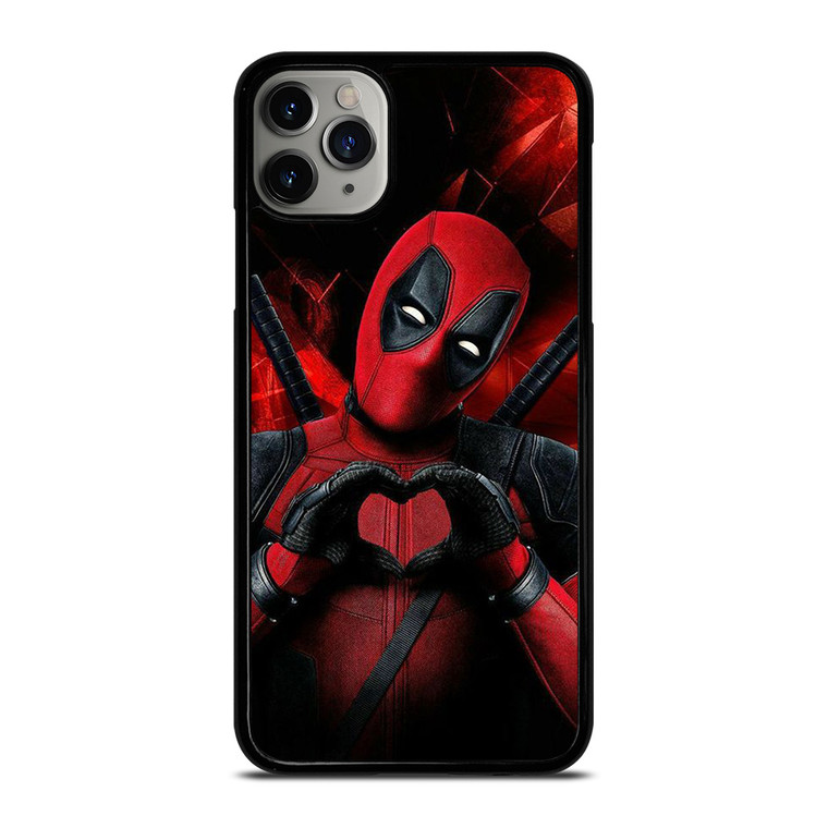MARVEL DEADPOOL LOVE SIGN iPhone 11 Pro Max Case Cover