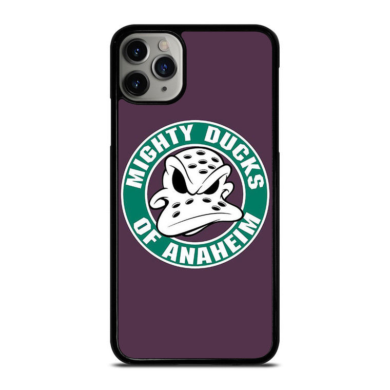 MIGHTY DUCKS HOCKEY BADGE iPhone 11 Pro Max Case Cover MIGHTY DUCKS HOCKEY BADGE iPhone 11 Pro Max Case Cover