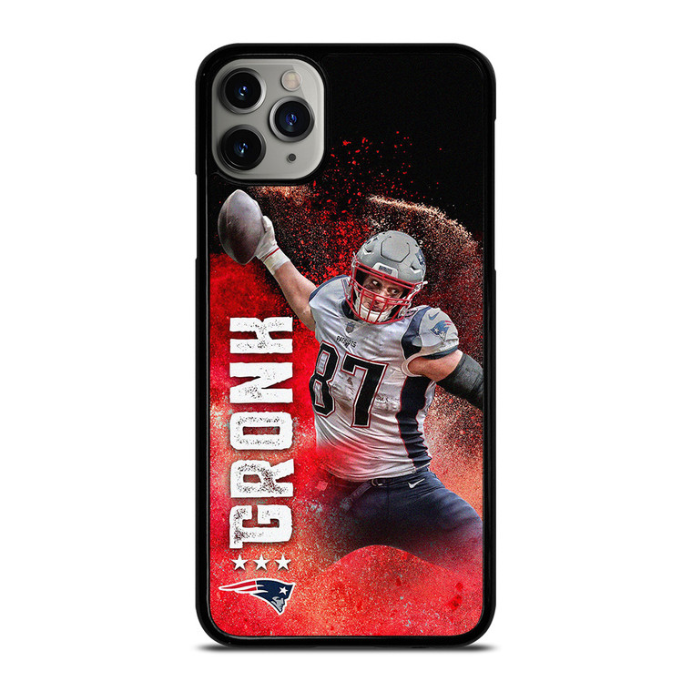 NEW ENGLAND PATRIOT ROB GRONKOWSKI NFL iPhone 11 Pro Max Case Cover