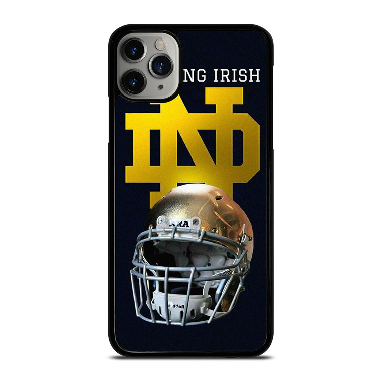 NOTRE DAME FIGHTING IRIS FOOTBALL HELMET iPhone 11 Pro Max Case Cover