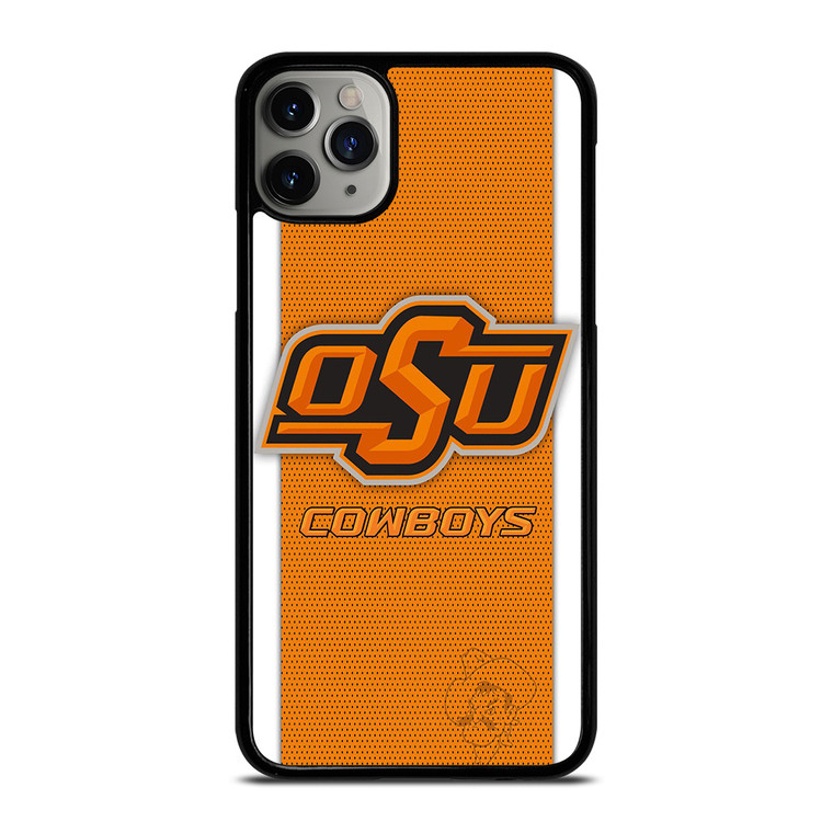 OSU OKAHOMA STATE COWBOYS CARBON LOGO iPhone 11 Pro Max Case Cover