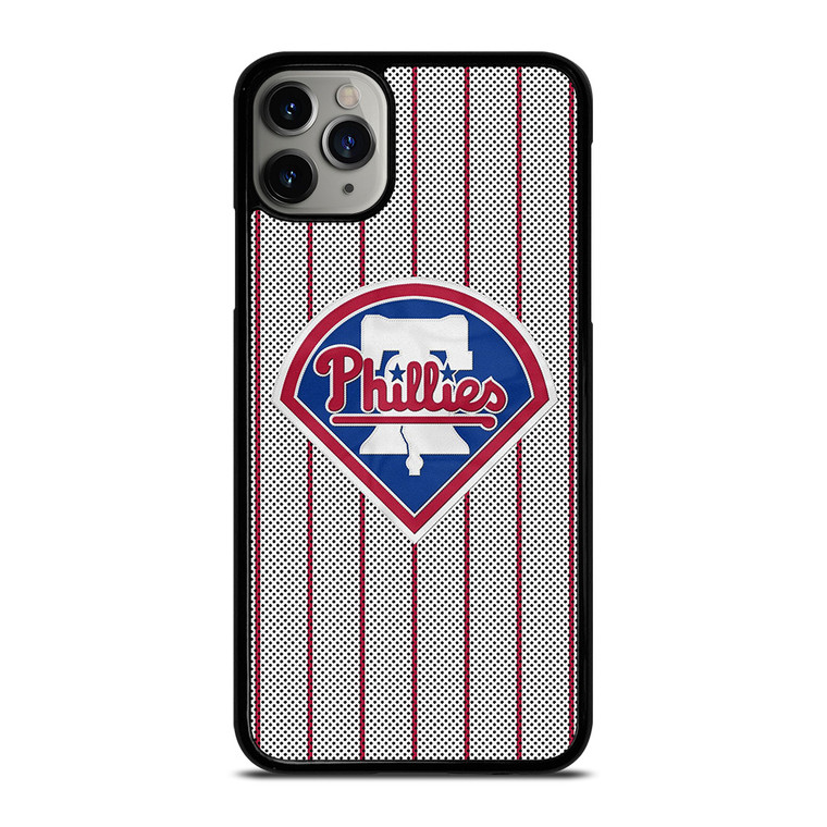 PHILADELPHIA PHILLIES CARBON LOGO iPhone 11 Pro Max Case Cover