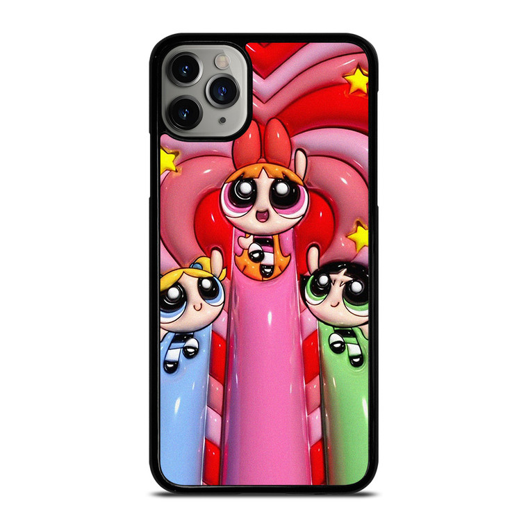 POWERPUFF GIRLS 3D ART CARTOON iPhone 11 Pro Max Case Cover