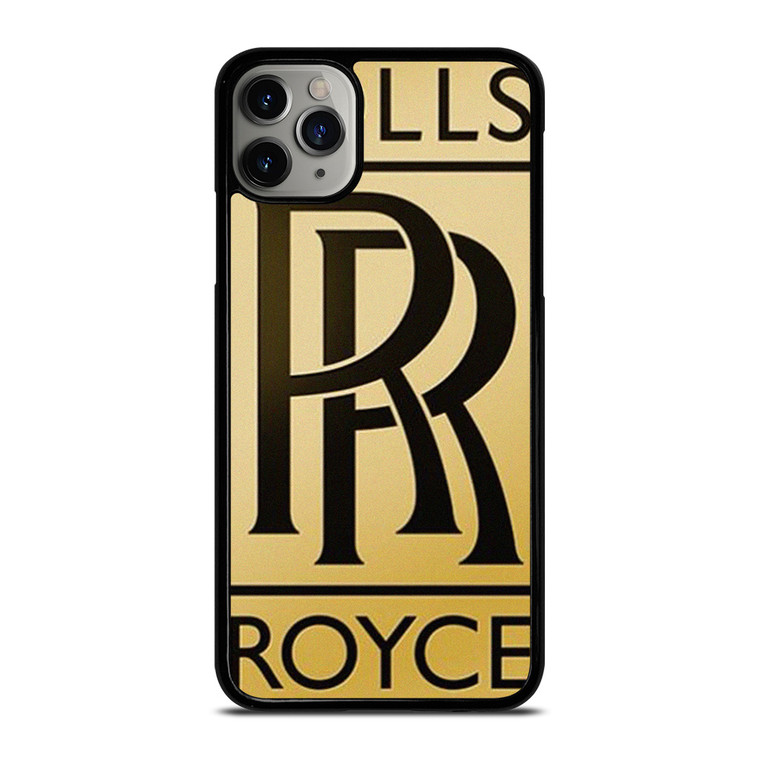 ROLLS ROYCE GOLD LOGO iPhone 11 Pro Max Case Cover