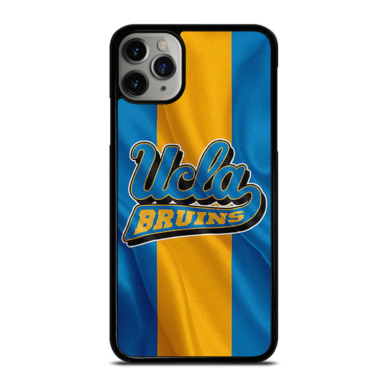 UCLA BRUINS WOOD FLAG iPhone 11 Pro Max Case Cover