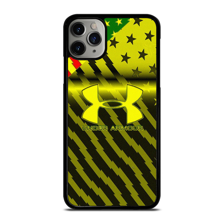 UNDER ARMOUR AMERICAN FLAG YELLOW iPhone 11 Pro Max Case Cover UNDER ARMOUR AMERICAN FLAG YELLOW iPhone 11 Pro Max Case Cover
