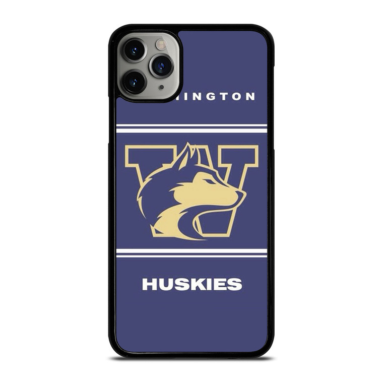 WASHINGTON HUSKIES FOOTBALL LOGO iPhone 11 Pro Max Case Cover