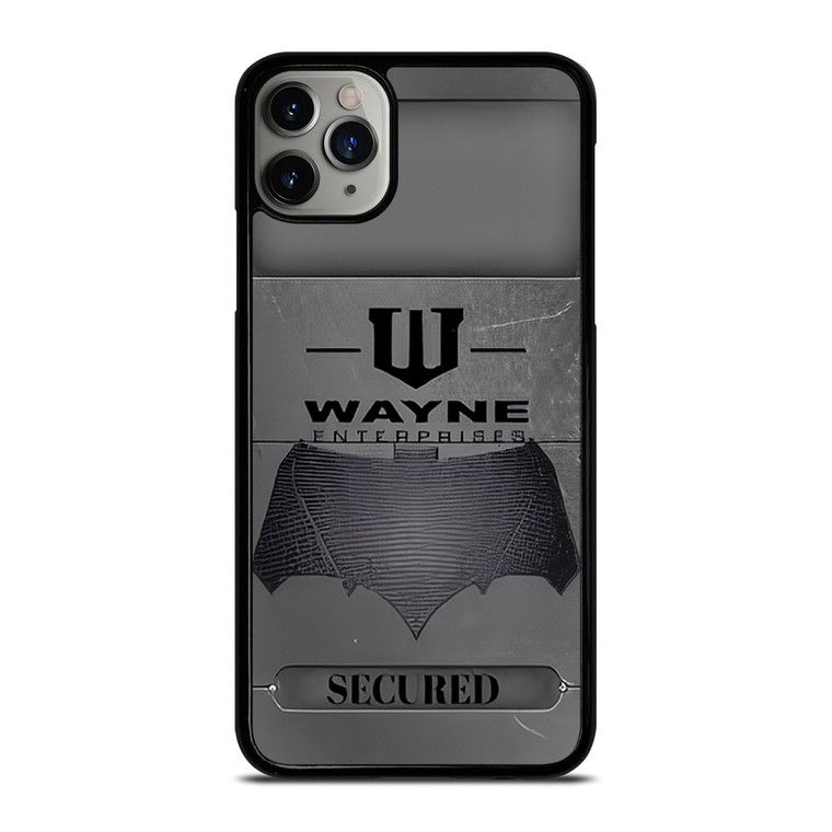 WAYNE ENTERPRISES METAL LOGO iPhone 11 Pro Max Case Cover