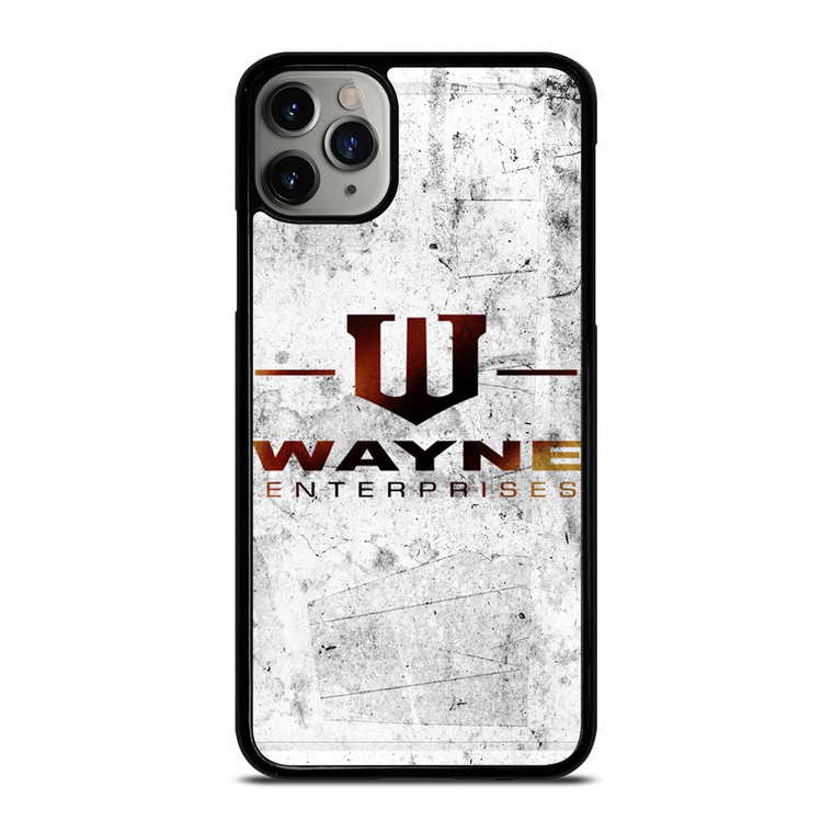 WAYNE ENTERPRISES WHITE LOGO iPhone 11 Pro Max Case Cover