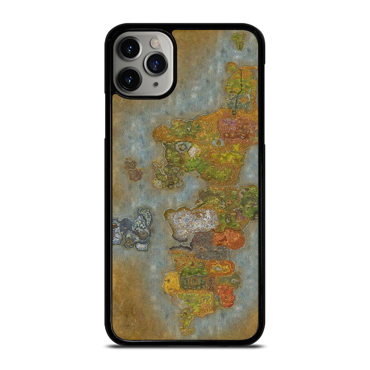 WORLD OF WARCRAFT GAMES MAP iPhone 11 Pro Max Case Cover WORLD OF WARCRAFT GAMES MAP iPhone 11 Pro Max Case Cover