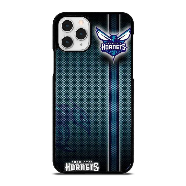 CHARLOTTE HORNETS METAL LOGO  iPhone 11 Pro Case Cover