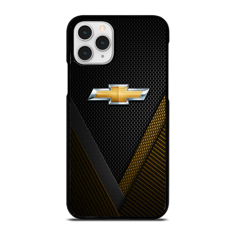 CHEROLET YELLOW CARBON EMBLEM  iPhone 11 Pro Case Cover