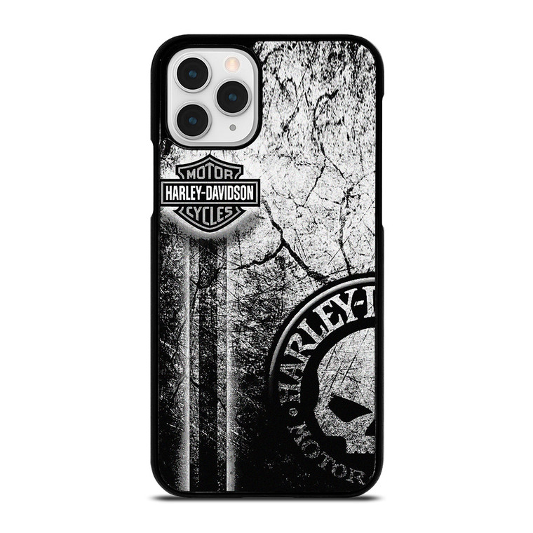 HARLEY DAVIDSON WALL TEXTURE LOGO  iPhone 11 Pro Case Cover