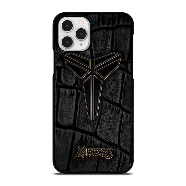 LA LAKERS NBA BLACK SKIN  iPhone 11 Pro Case Cover