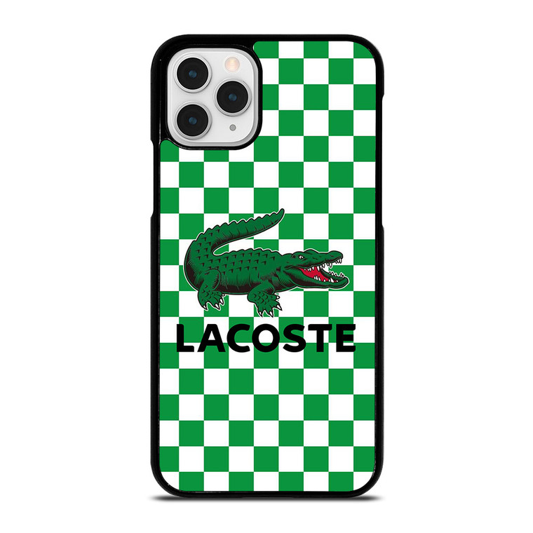 LACOSTE CHECKERBOARD LOGO  iPhone 11 Pro Case Cover