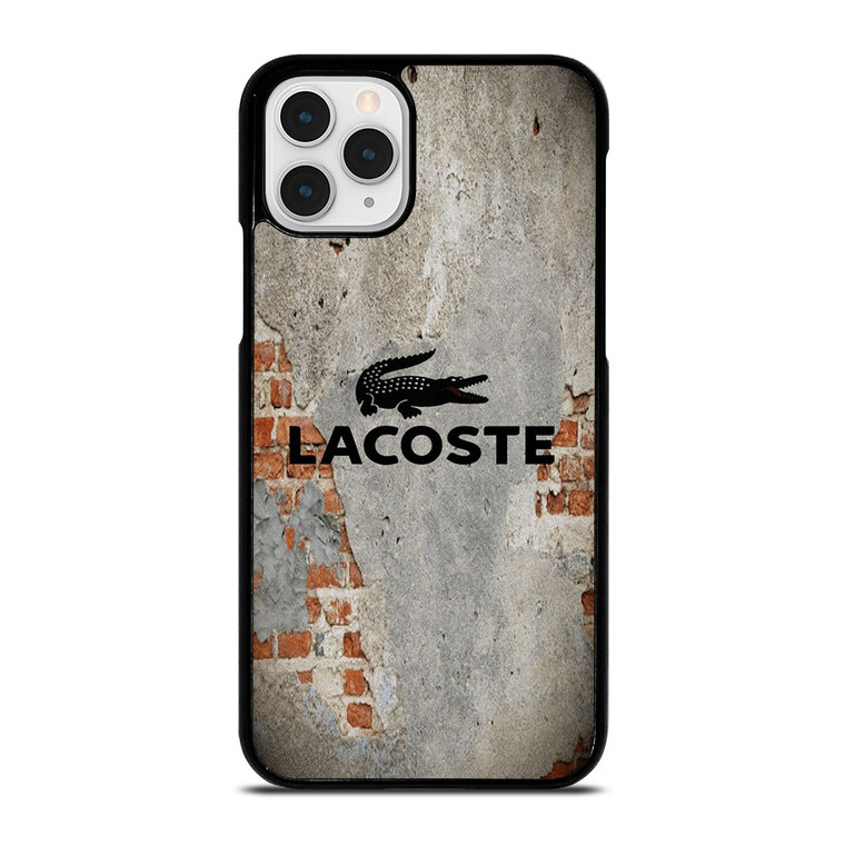 LACOSTE GRUNGE WALL LOGO  iPhone 11 Pro Case Cover