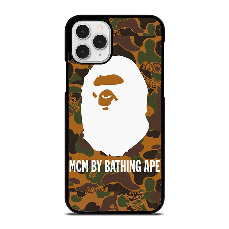 MCM BAPE BATHING APE CAMO  iPhone 11 Pro Case Cover