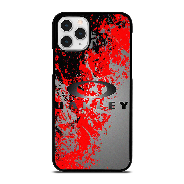 OAKLEY GLASSES RED BLACK LOGO  iPhone 11 Pro Case Cover