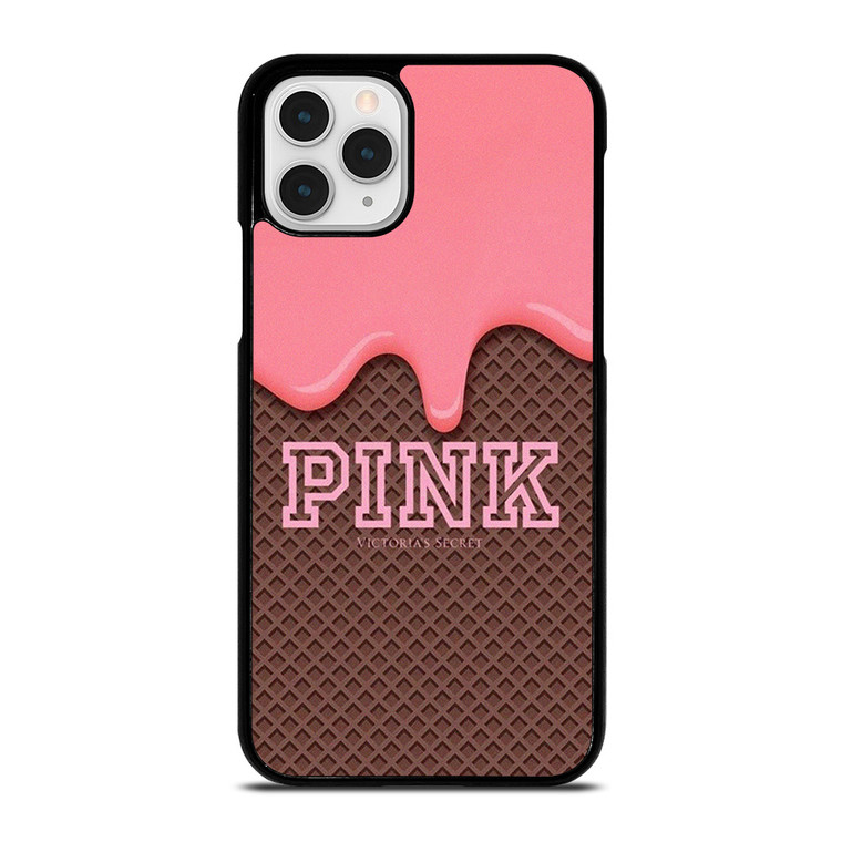 PINK VICTORIA SECRET ICE CREAM  iPhone 11 Pro Case Cover