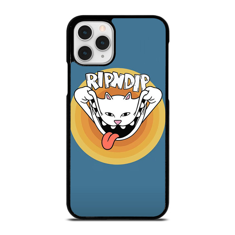 RIPNDIP THE CAT CARTOON  iPhone 11 Pro Case Cover