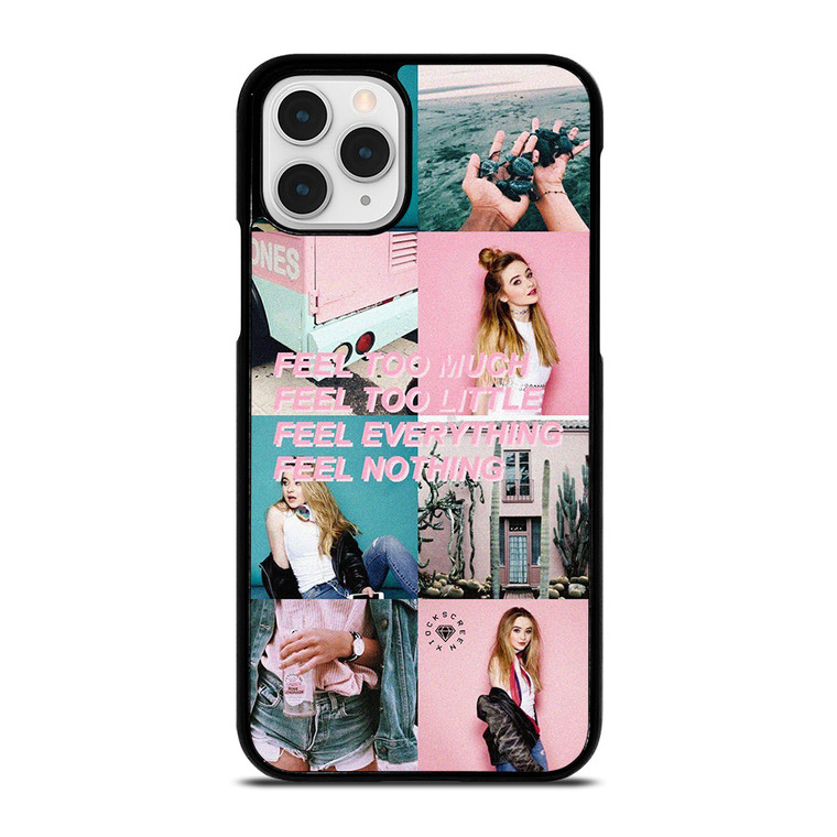 SABRINA CARPENTER FEEL COLLAGE  iPhone 11 Pro Case Cover