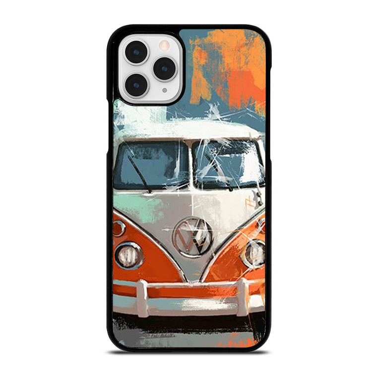 VW VOLKSWAGEN COMBI PAINTED  iPhone 11 Pro Case Cover