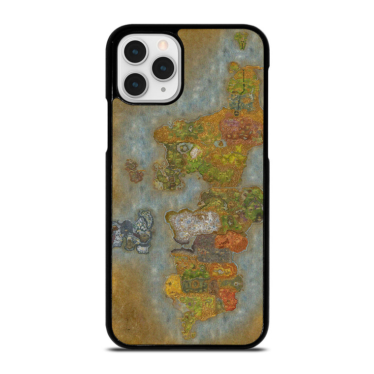 WORLD OF WARCRAFT GAMES MAP  iPhone 11 Pro Case Cover