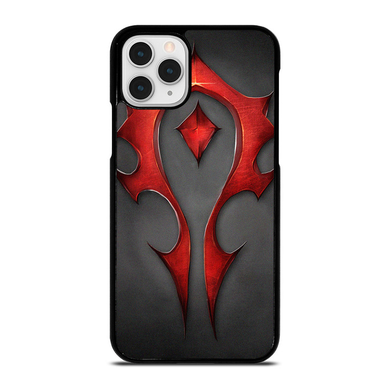 WORLD OF WARCRAFT HORDE LOGO  iPhone 11 Pro Case Cover