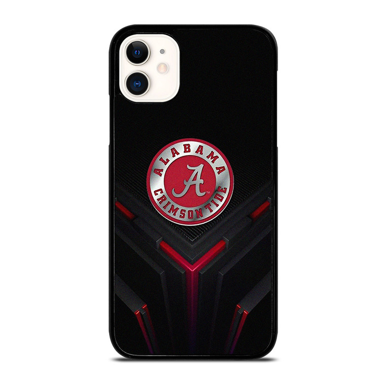 ALABAMA CRIMSON TIDE METAL BADGE  iPhone 11 Case Cover