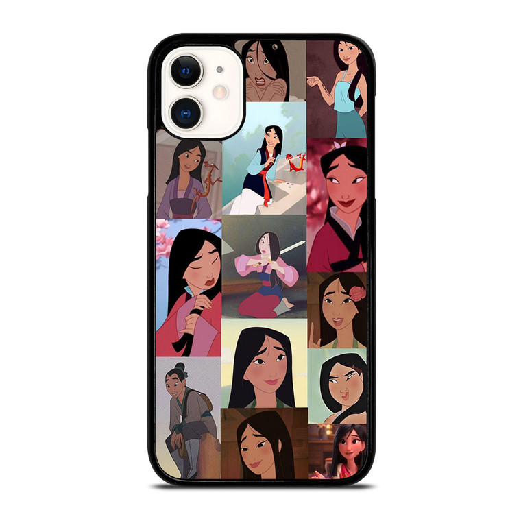 DISNEY PRINCESS MULAN COLLAGE  iPhone 11 Case Cover