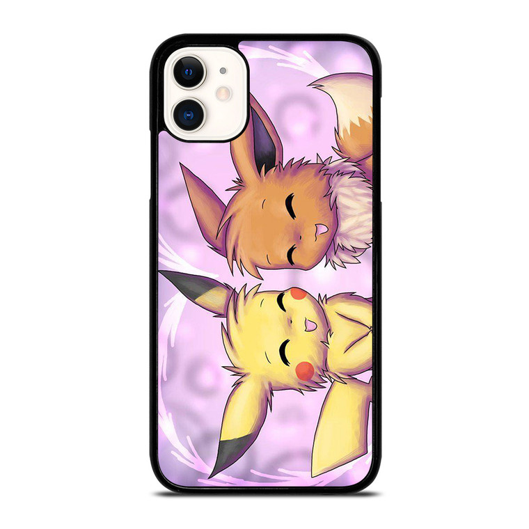 EEVEE PIKACHU POKEMON GAMES  iPhone 11 Case Cover