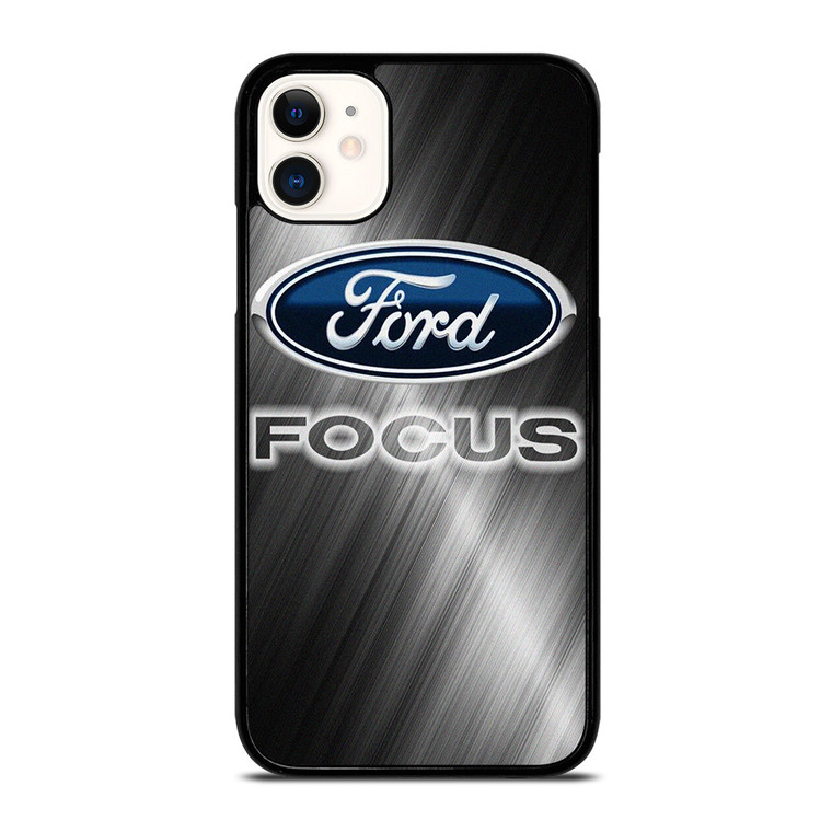 FORD FOCUS METAL EMBLEM  iPhone 11 Case Cover