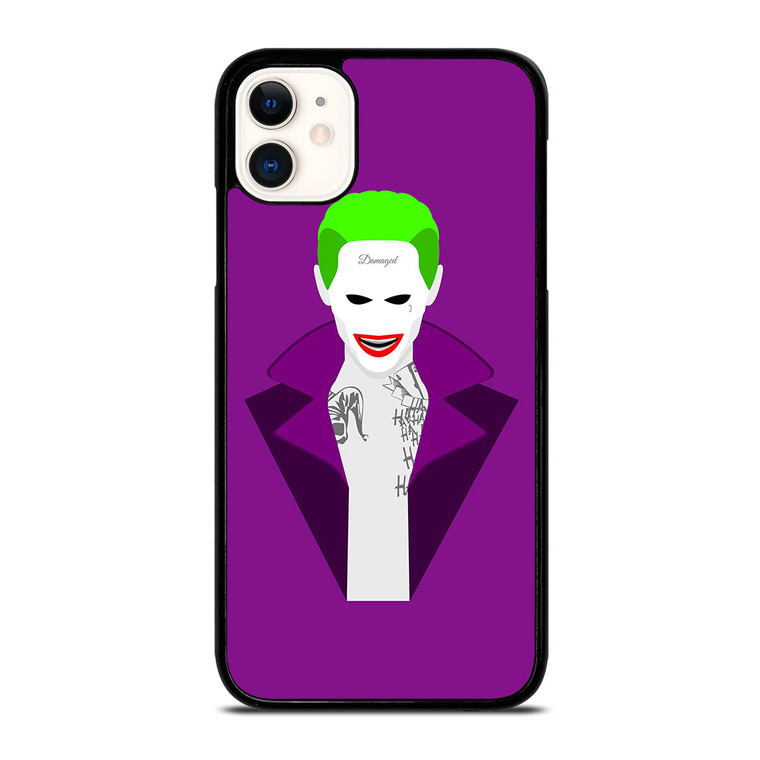JOKER JARED LETO FLAT ART  iPhone 11 Case Cover