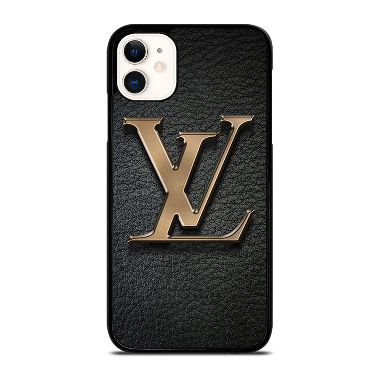 LOUIS VUITTON GOLD LEATHER  iPhone 11 Case Cover