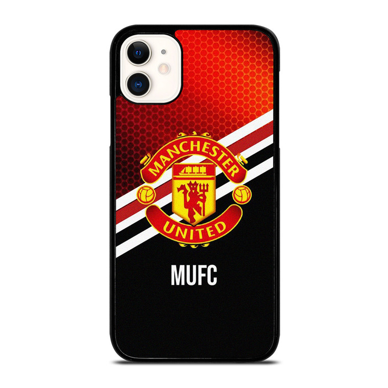 MANCHESTER UNITED MUFC EMBLEM  iPhone 11 Case Cover
