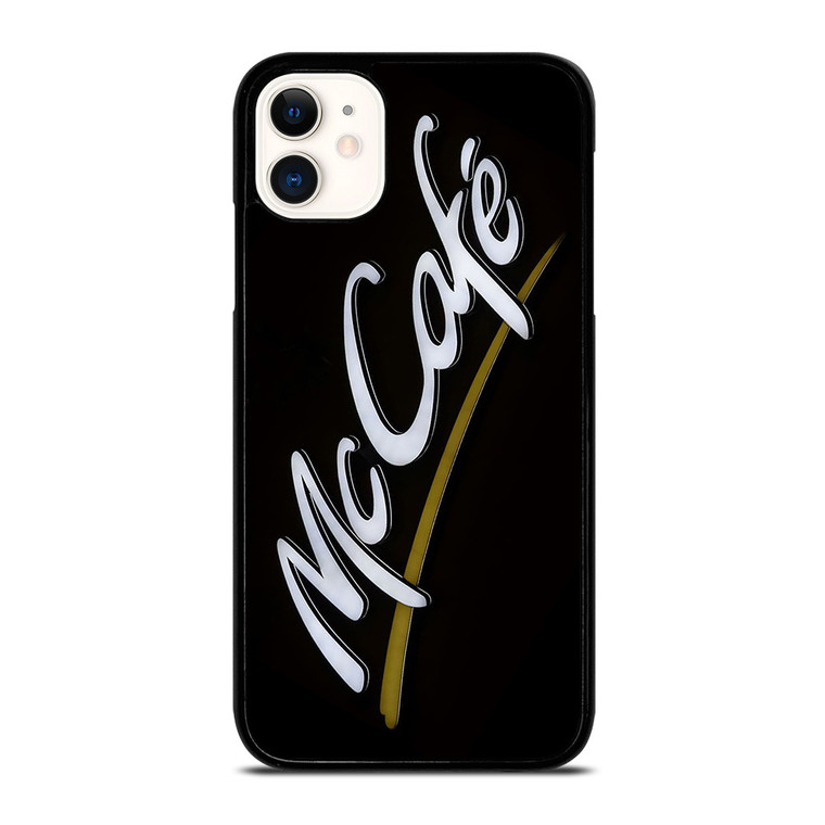 MCDONALD MCCAFE LOGO  iPhone 11 Case Cover