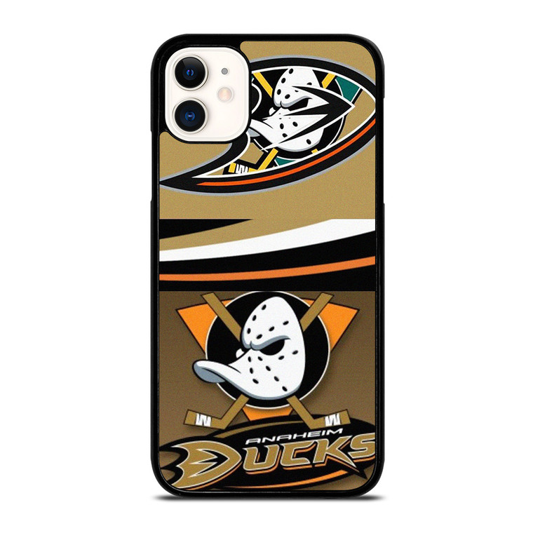 MIGHTY DUCKS HOCKEY LOGO  iPhone 11 Case Cover
