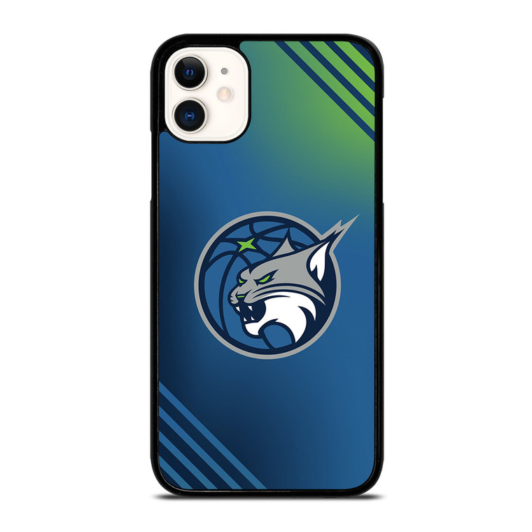 MINNESOTA WOMEN NBA LOGO  iPhone 11 Case Cover MINNESOTA WOMEN NBA LOGO  iPhone 11 Case Cover