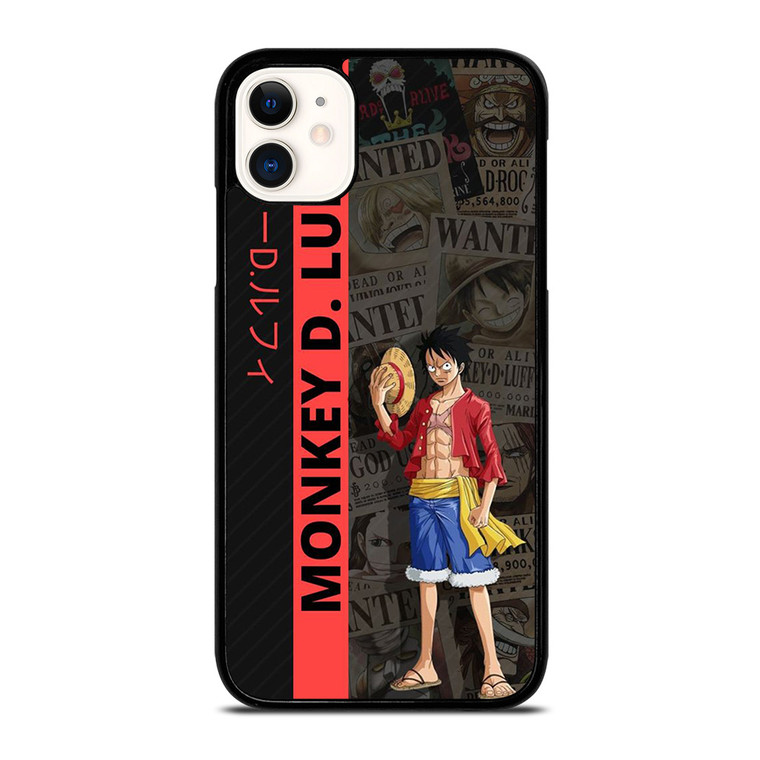 MONKEY D LUFFY MANGA  iPhone 11 Case Cover MONKEY D LUFFY MANGA  iPhone 11 Case Cover