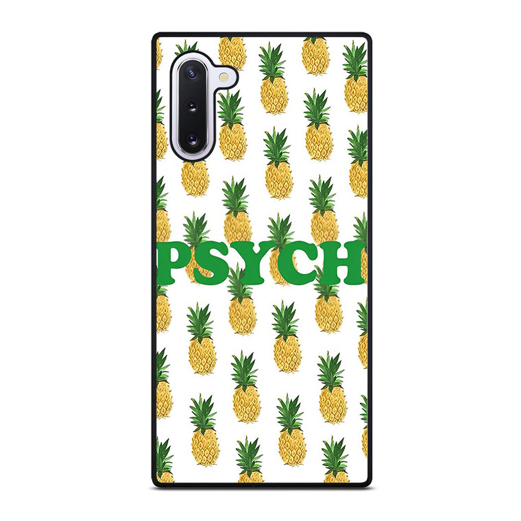 PSYCH PINEAPPLE PATTERN  Samsung Galaxy Note 10 Case Cover