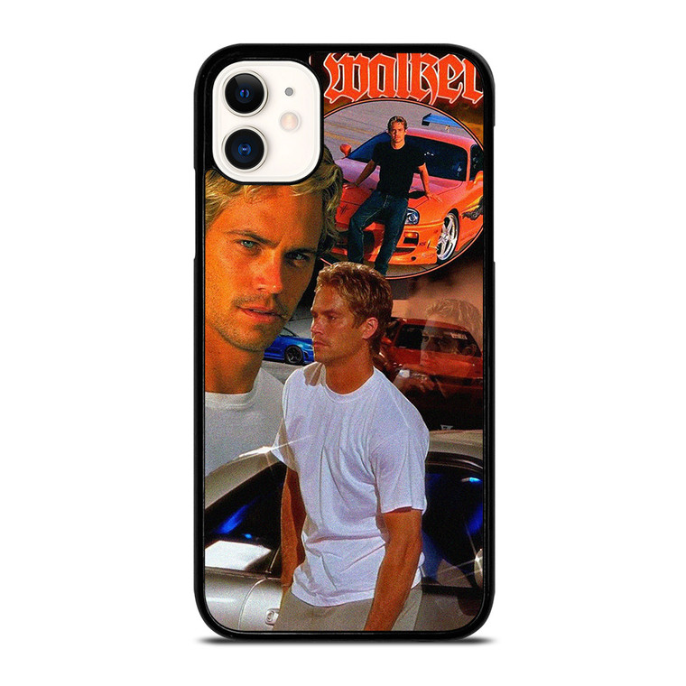 PAUL WALKER FAST AND FURIOUS COLLAGE  iPhone 11 Case Cover