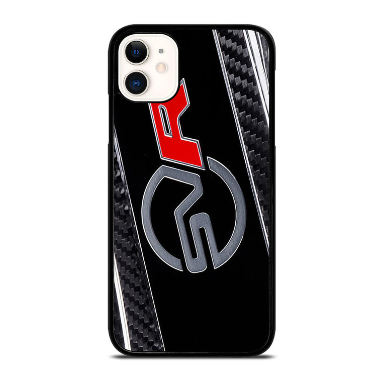 RANGE ROVER SVR LOGO CARBON  iPhone 11 Case Cover