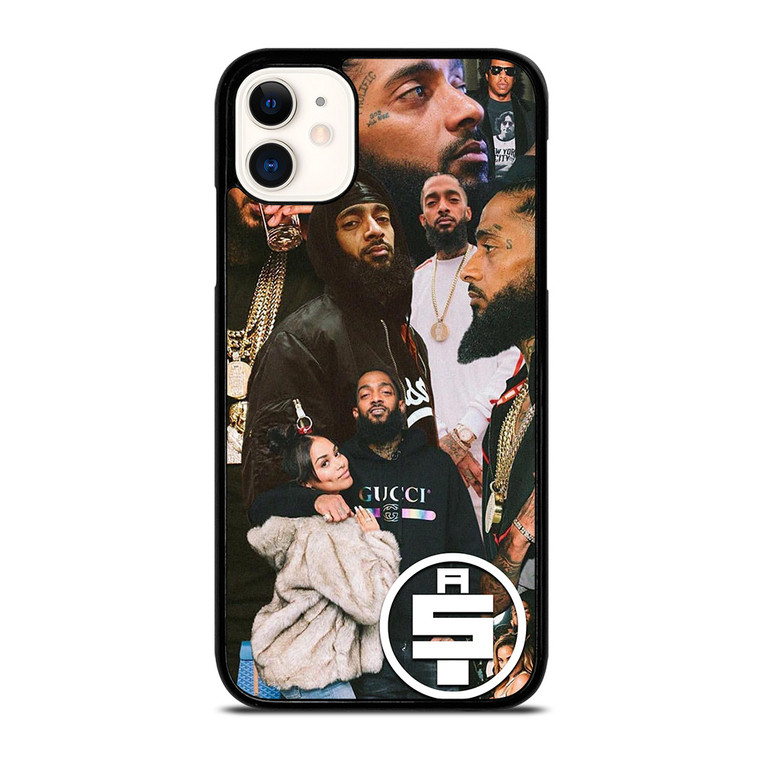 RAPPER NIPSEY HUSSLE COLLAGE  iPhone 11 Case Cover RAPPER NIPSEY HUSSLE COLLAGE  iPhone 11 Case Cover