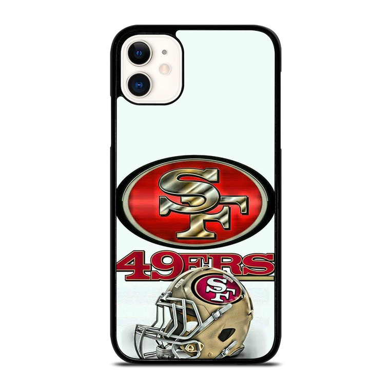SAN FRANCISCO 49ERS HELMET FOOTBALL  iPhone 11 Case Cover