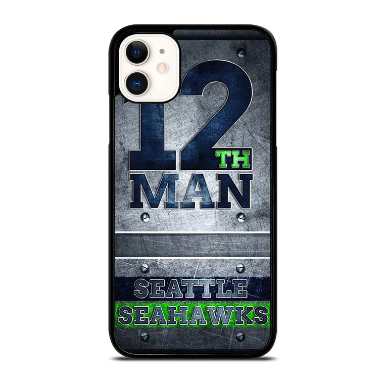 SEATTLE SEAHAWKS 12 MAN  iPhone 11 Case Cover
