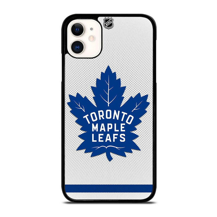 TORONTO MAPLE LEAFS NHL CARBON LOGO  iPhone 11 Case Cover