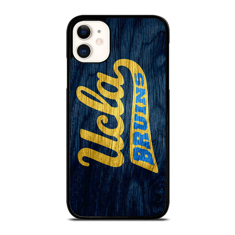 UCLA BRUINS WOOD LOGO  iPhone 11 Case Cover