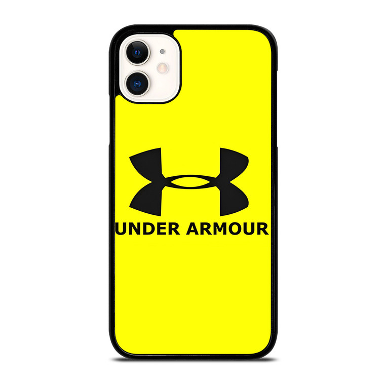 UNDER ARMOUR YELLOW LOGO ICON  iPhone 11 Case Cover UNDER ARMOUR YELLOW LOGO ICON  iPhone 11 Case Cover